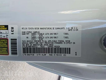 2024 Toyota Tacoma SR5 Crew Cab Medium Bed - miniatura 2