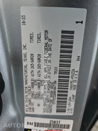 2024 Toyota Tundra Hybrid 1794 Edition Crew Cab Short Bed - miniatura 15