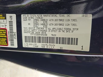 2024 Toyota Tundra Hybrid Capstone Crew Cab Short Bed - miniatura 13