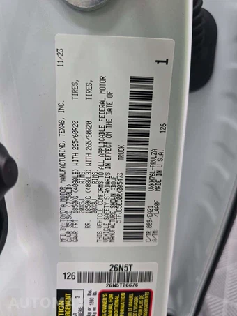 2024 Toyota Tundra Hybrid Limited Crew Cab Medium Bed - miniatura 5