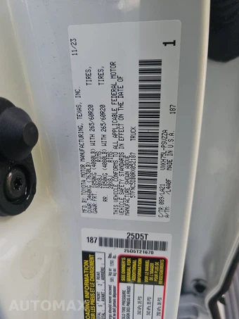 2024 Toyota Tundra Hybrid Platinum Crew Cab Short Bed - miniatura 14
