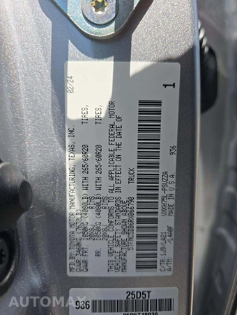 2024 Toyota Tundra Hybrid Platinum Crew Cab Short Bed - miniatura 5