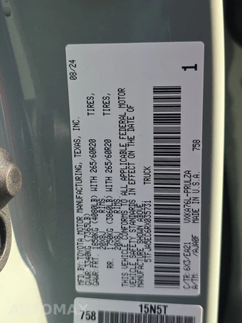 2024 Toyota Tundra Limited Crew Cab Medium Bed - miniatura 14