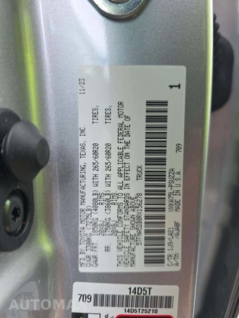 2024 Toyota Tundra Platinum Crew Cab Short Bed - miniatura 5