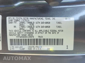 2024 Toyota Tundra Platinum Crew Cab Short Bed - miniatura 14