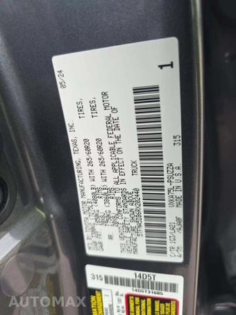 2024 Toyota Tundra Platinum Crew Cab Short Bed - miniatura 2