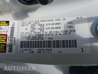 2024 Toyota Tundra SR5 Crew Cab Short Bed - miniatura 5