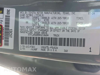 2024 Toyota Tundra SR5 Crew Cab Short Bed - miniatura 5