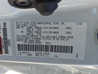 2024 Toyota Tundra SR5 Crew Cab Short Bed - miniatura 14