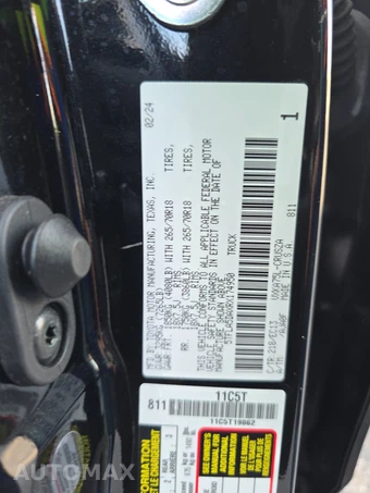 2024 Toyota Tundra SR5 Extended Cab Medium Bed - miniatura 14