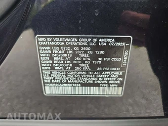 2024 Volkswagen Atlas 2.0T SE - miniatura 5