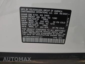 2024 Volkswagen Atlas 2.0T SE - miniatura 15