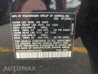 2024 Volkswagen Atlas 2.0T SE - miniatura 14
