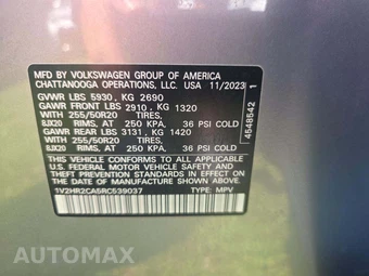 2024 Volkswagen Atlas 2.0T SE w/Technology - miniatura 2