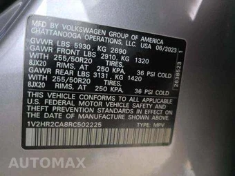 2024 Volkswagen Atlas 2.0T SE w/Technology - miniatura 5