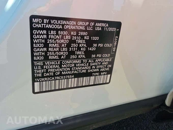 2024 Volkswagen Atlas 2.0T SE w/Technology - miniatura 2