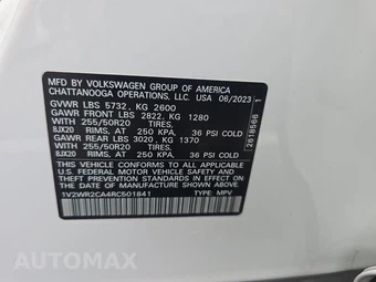2024 Volkswagen Atlas 2.0T SE w/Technology - miniatura 15
