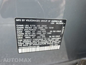 2024 Volkswagen Atlas Cross Sport 2.0T SE w/Technology - miniatura 14