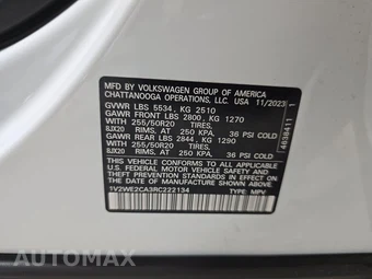 2024 Volkswagen Atlas Cross Sport 2.0T SE w/Technology - miniatura 14