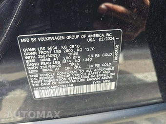 2024 Volkswagen Atlas Cross Sport 2.0T SE w/Technology - miniatura 5
