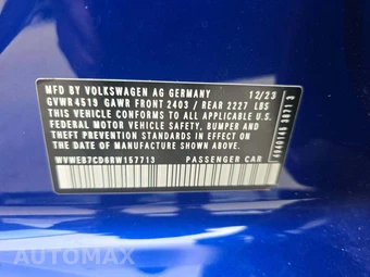 2024 Volkswagen Golf R - miniatura 2