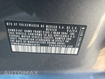 2024 Volkswagen Jetta Comfortline – miniatura 15