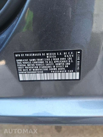 2024 Volkswagen Jetta S - miniatura 2