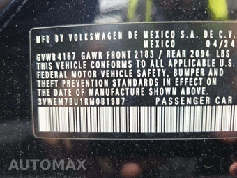 2024 Volkswagen Jetta SE - miniatura 5