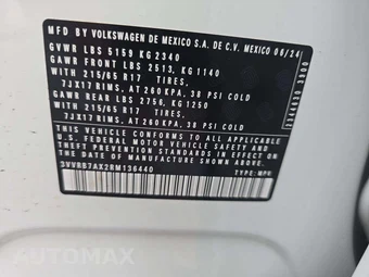 2024 Volkswagen Tiguan S – miniatura 2