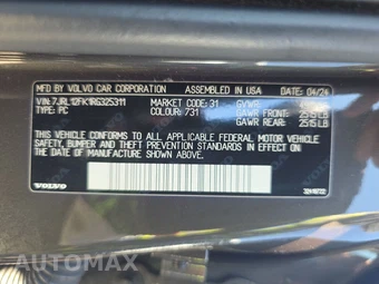 2024 Volvo S60 B5 Core Dark – miniatura 21