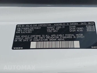 2024 Volvo XC90 Recharge Plug-In Hybrid T8 Plus Bright Theme 6-Passenger – miniatura 15