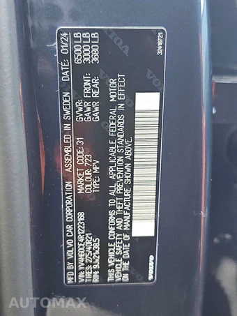 2024 Volvo XC90 Recharge Plug-In Hybrid T8 Plus Bright Theme 7-Passenger – miniatura 14