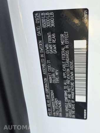 2024 Volvo XC90 Recharge Plug-In Hybrid T8 Plus Bright Theme 7-Passenger - miniatura 15