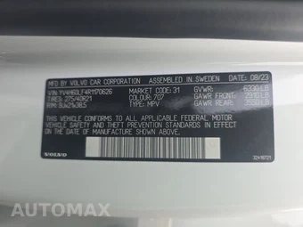2024 Volvo XC90 Recharge Plug-In Hybrid T8 Ultimate Bright Theme 6-Passenger - miniatura 15