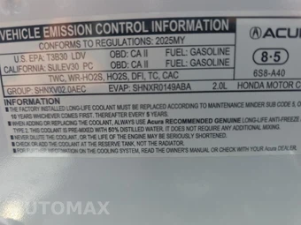 2025 Acura TLX w/A-Spec Pkg - miniatura 21