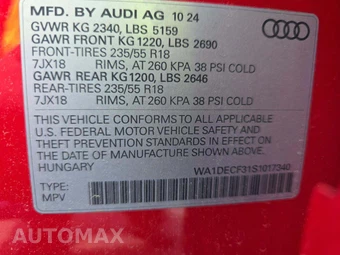 2025 Audi Q3 S line Premium – miniatura 2