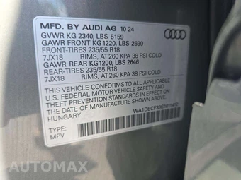 2025 Audi Q3 S line Premium - miniatura 2