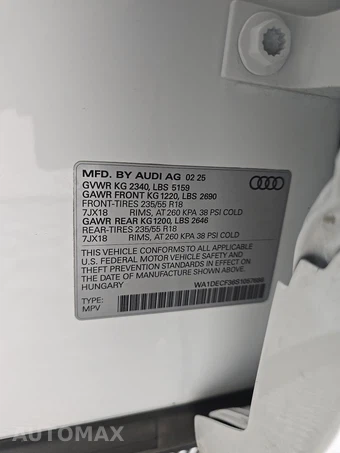2025 Audi Q3 S line Premium - miniatura 14