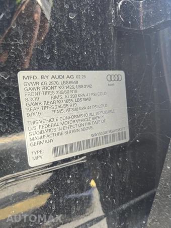 2025 Audi Q6 e-tron Prestige – miniatura 14