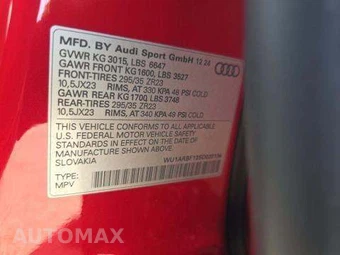 2025 Audi RS Q8 performance – miniatura 6