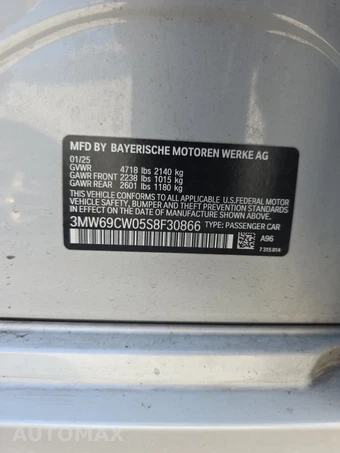 2025 BMW 3 Series Sedan 330i - miniatura 21