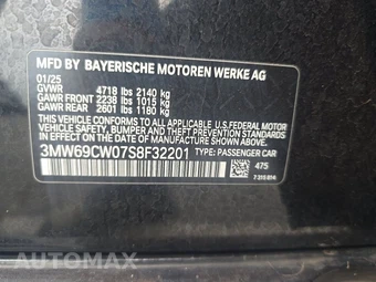 2025 BMW 3 Series Sedan 330i - miniatura 15