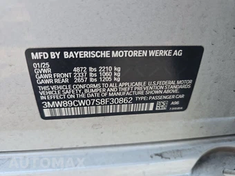 2025 BMW 3 Series Sedan 330i xDrive - miniatura 15