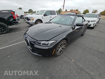 2025 BMW 4 Series Convertible 430i xDrive - car from the USA, Manheim Buy-Now listing at AUTOMAX