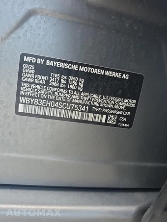 2025 BMW i7 M70 – miniatura 17