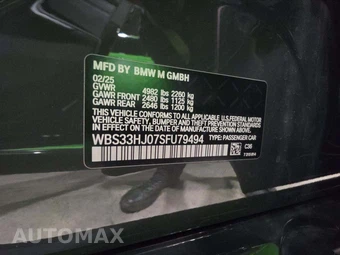 2025 BMW M3 Sedan Competition xDrive - miniatura 5