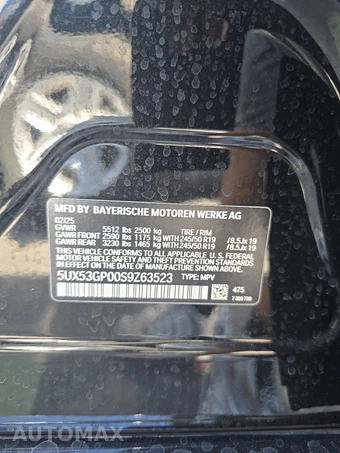 2025 BMW X3 30 xDrive M SPORT LINE - miniatura 15