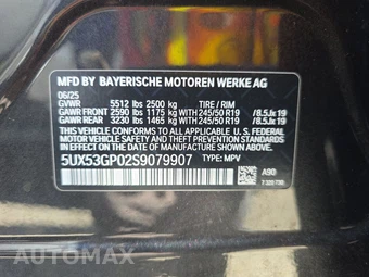 2025 BMW X3 30 xDrive M SPORT LINE - miniatura 21