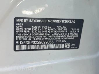 2025 BMW X3 30 xDrive M SPORT LINE - miniatura 15