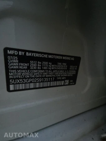 2025 BMW X3 30 xDrive M SPORT LINE - miniatura 21